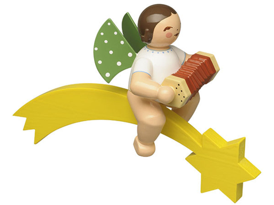 Angel on a Comet with Concertina