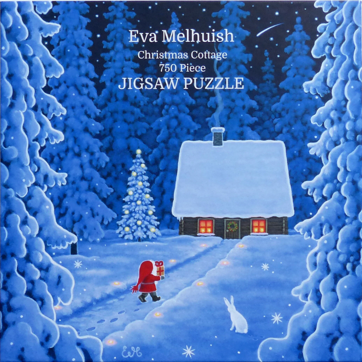 Eva Melhuish 750 piece Jigsaw Puzzle / Christmas Cottage