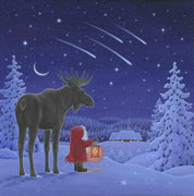 Scandinavian Christmas cards by Eva Melhuish - 5 pack with five designs