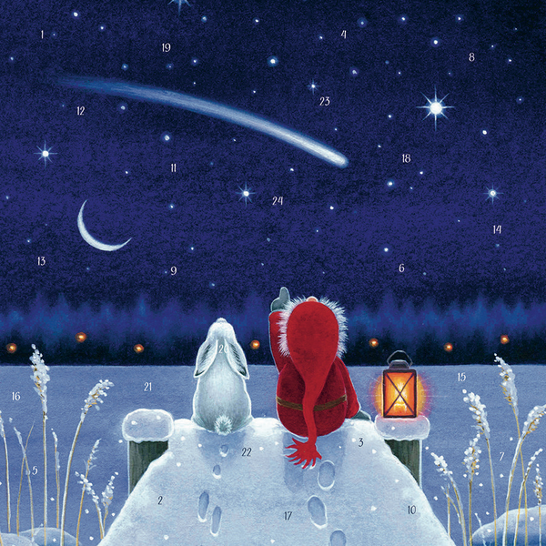 Tomte with Shooting Star Advent Calendar / Eva Melhuish