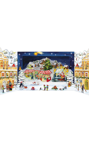 Pop-up Village Christmas Market - Advent Calendar