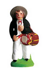 Man with a Drum - Tambourinaire - Size #1 / Cricket