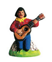 Gypsy with Guitar - Gitan à la guitare - Size #1 / Cricket