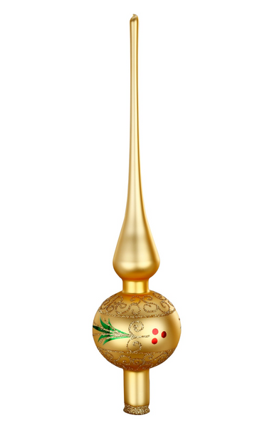 Holly Finial / 11.9" / SALE SAVE 30%