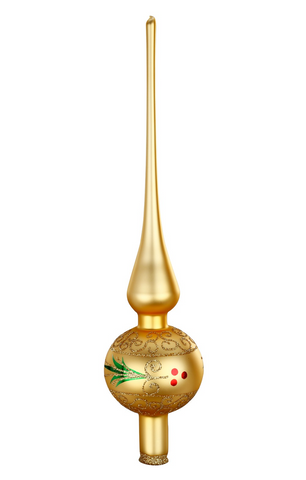 Holly Finial / 11.9" / SALE SAVE 30%