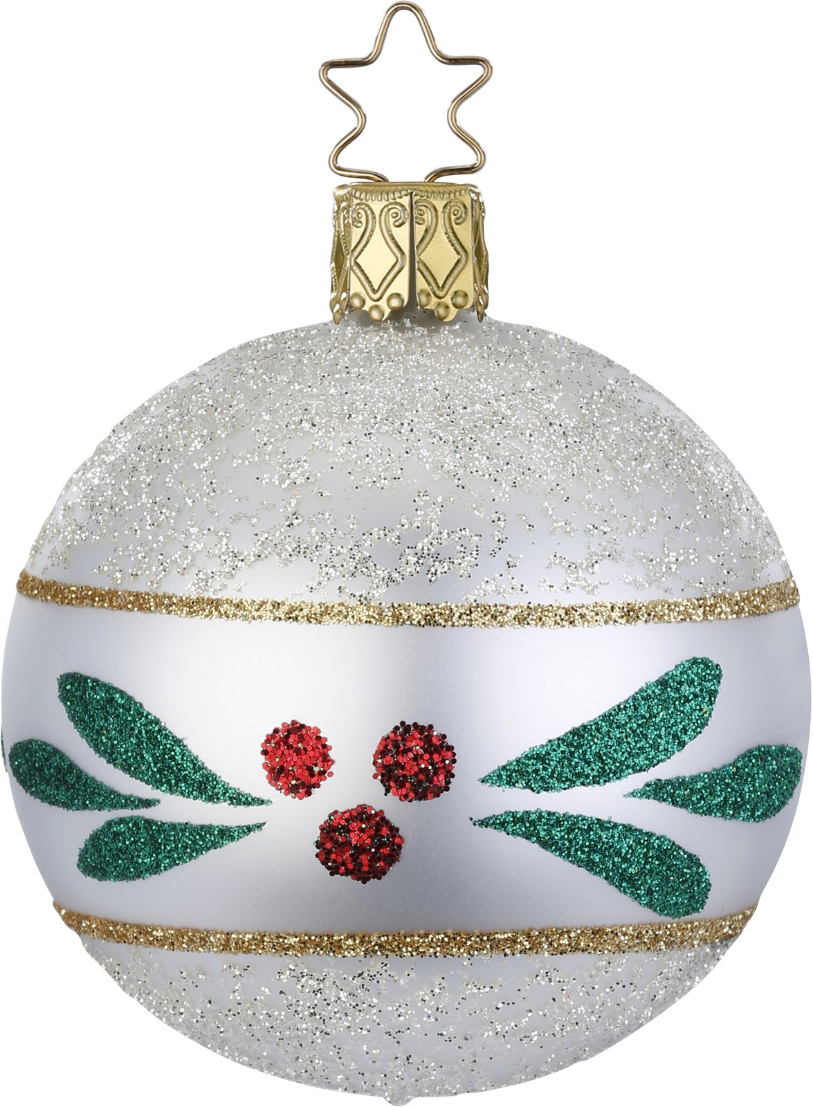 Mistletoe Ball / Kugel / 2.4" / SALE Save 25%