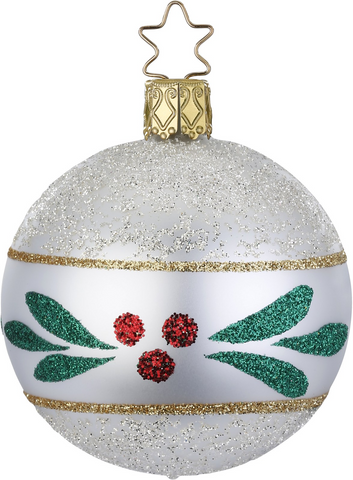 Mistletoe Ball / Kugel / 2.4" / SALE Save 25%