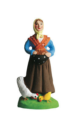 Farmer's Wife with Grain - Fermière au grain - Size #2 / Elite