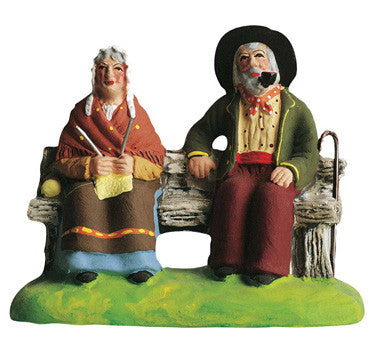 Couple on a Bench - Couple sur le banc - Size #2 / Elite