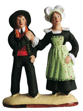 Couple from Brittany - Couple Bretons - Size #2 / Elite