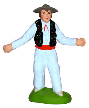 Male Farandole Dancer with Hat - Farandole (Homme) - Size #2 / Elite