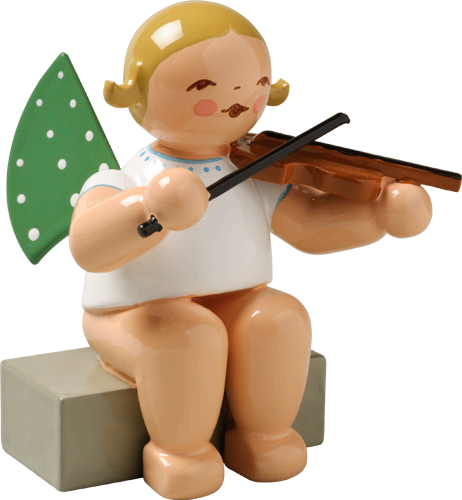 Angel Orchestra Seated Musician with Violin