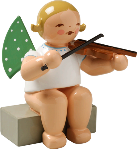 Angel Orchestra Seated Musician with Violin