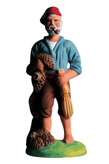 Octopus Fisherman - Pécheur au poulpe - Size #3 / Grande