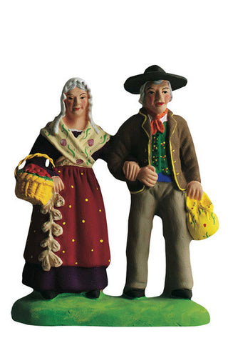 The Old Couple - Couple de Vieux - Size #3 / Grande