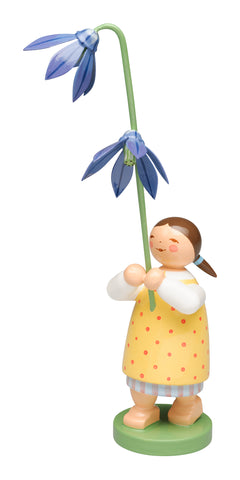 Girl with Scilla