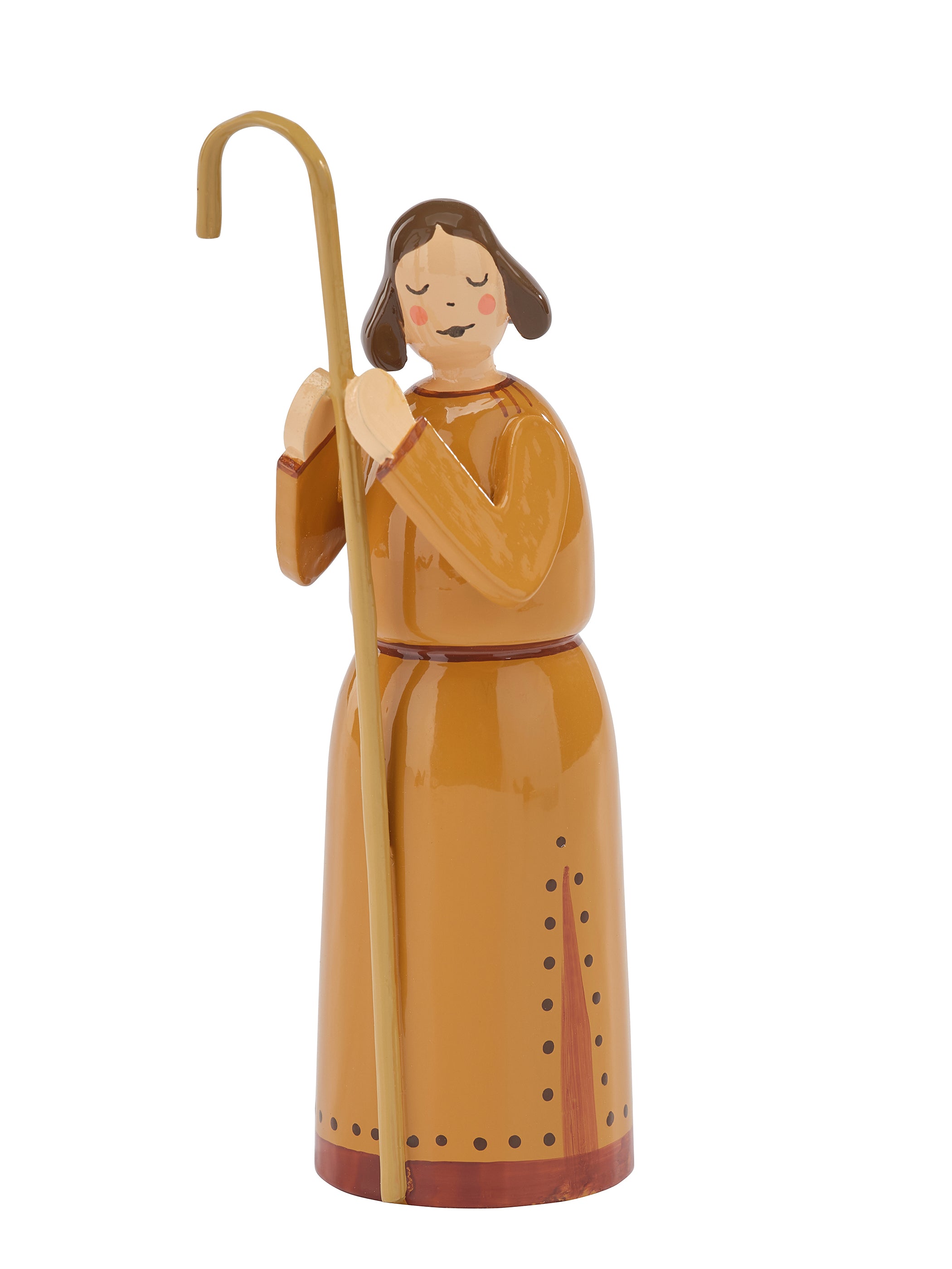 Shepherd Praying with Crook - Nativity Set