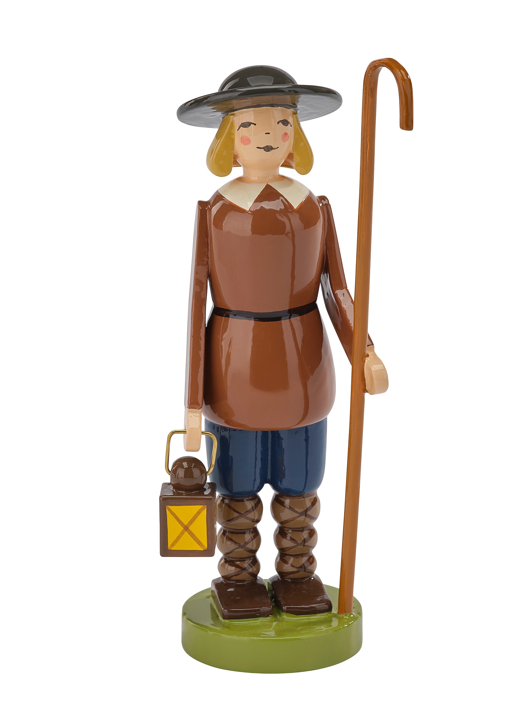 Shepherd with Crook and Lantern - Nativity Set
