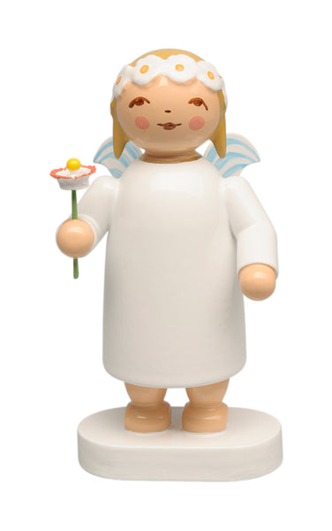 Marguerite Angel with Flower for Letters