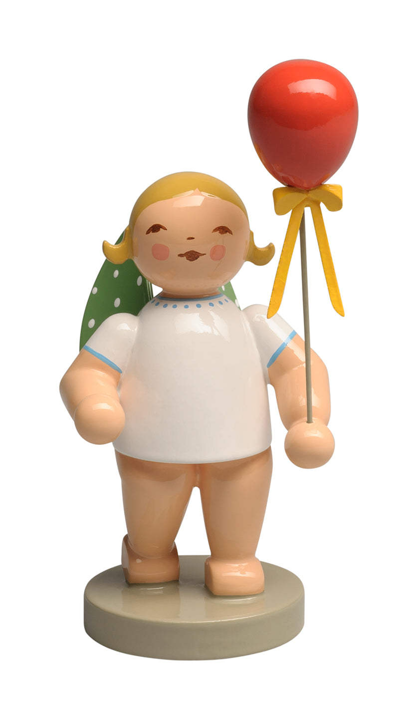 Grünhainichen Angel with Red Balloon