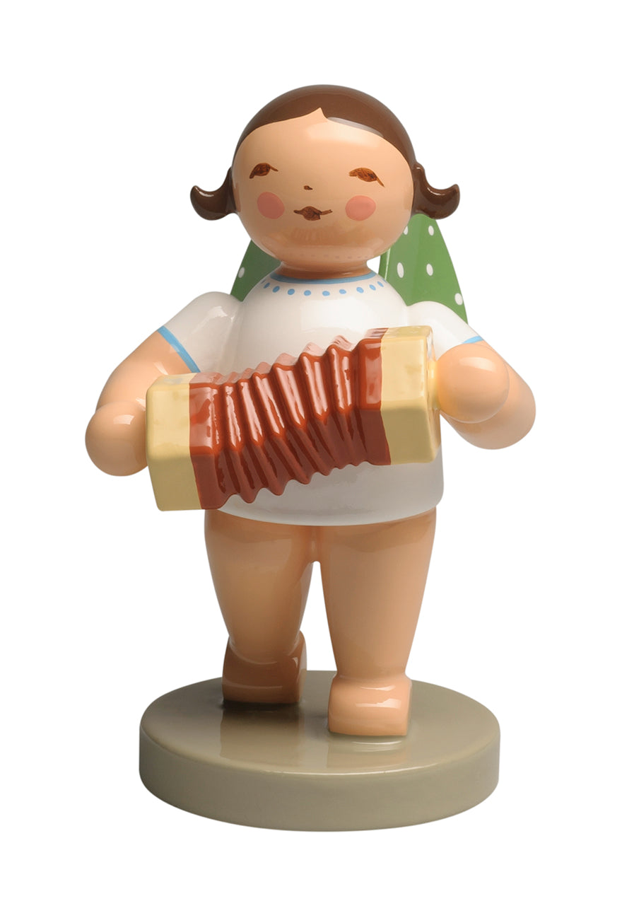 Angel Orchestra Musician with Concertina