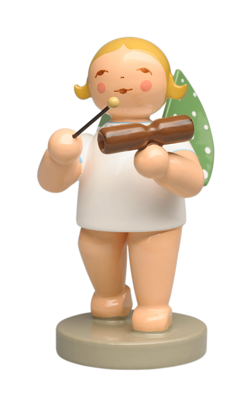 Angel Orchestra Musician with Two-Tone Block