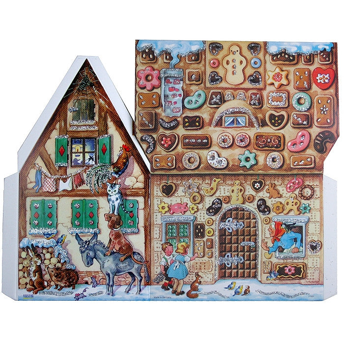 Gingerbread House Fairy Tale - Advent Calendar / 3 Dimensional