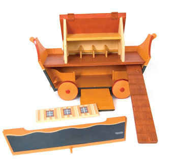 Noah's Ark with Animals / Size Large - SALE 25% OFF