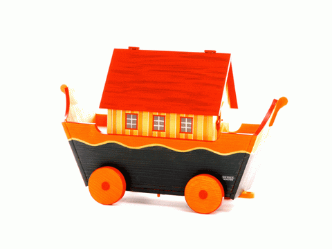 Noah's Ark / Size Large / Ark Only - Choose Your Animals Separately - SALE 25% OFF