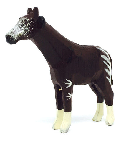 Okapi, hand-carved - 2-1/2" / Size Large