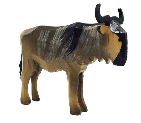 Gnu, hand-carved - 1-1/2" / Size Large