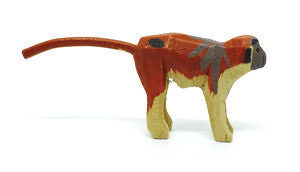 Patas Monkey, hand-carved - 1" / Size Small
