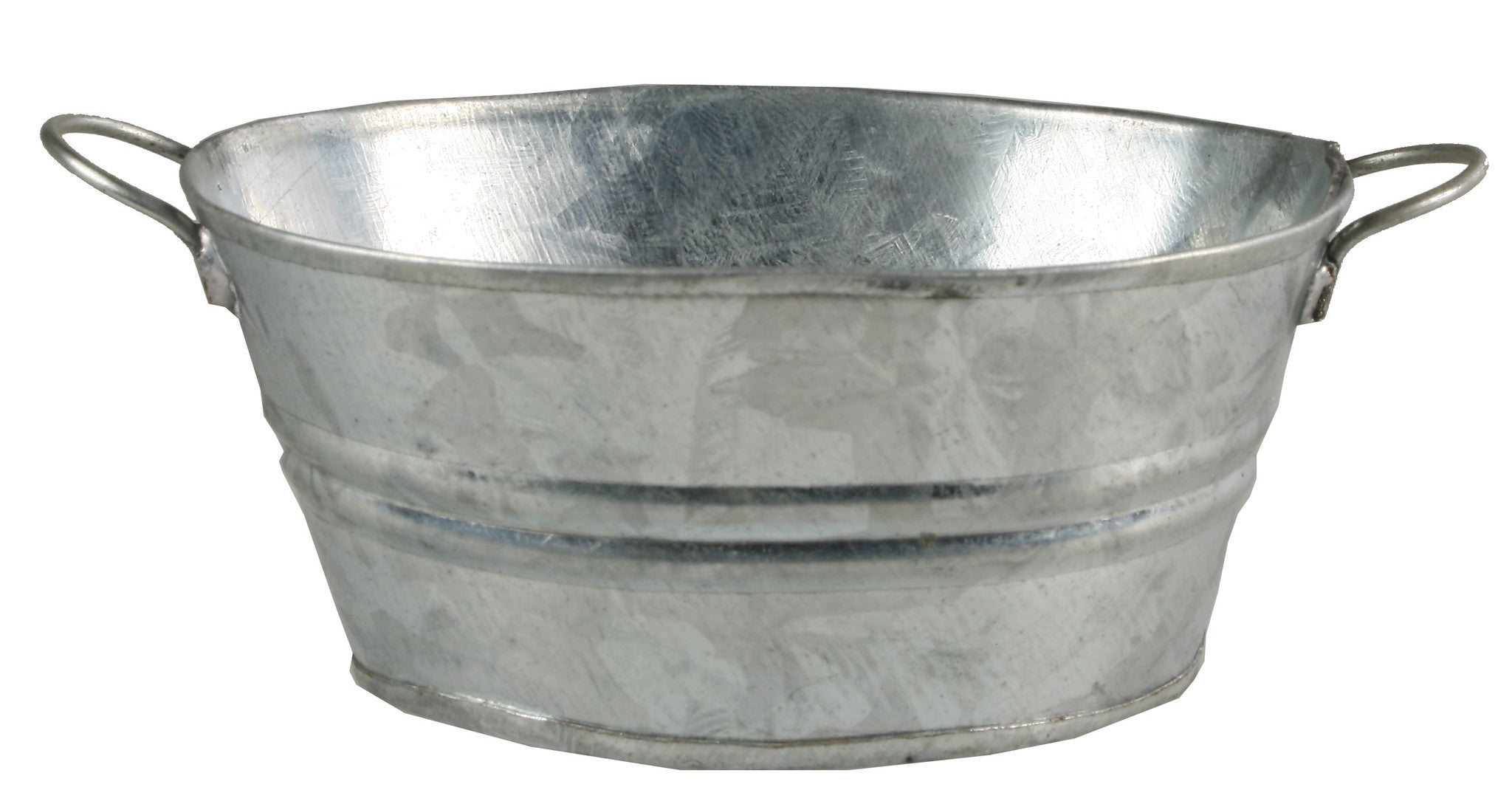 Metal Wash Tub - Oval - 1" tall