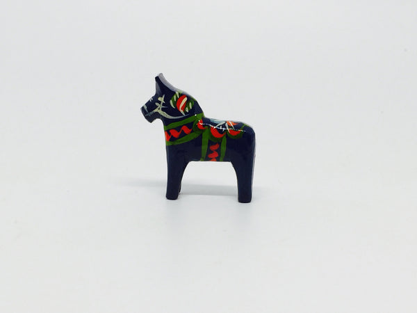Blue Dala Horse - 1-1/4"