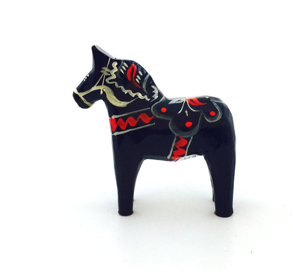 Blue Dala Horse - 3"