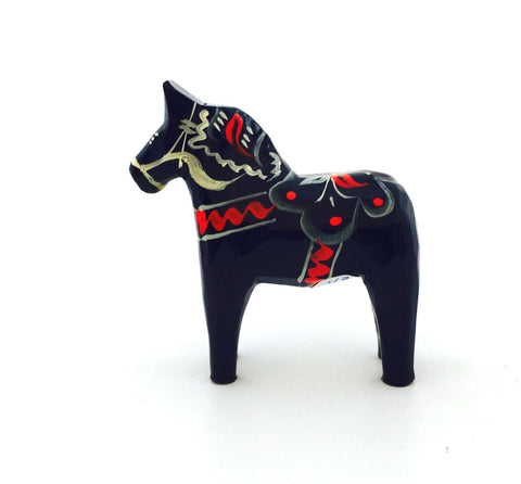 Blue Dala Horse - 3"