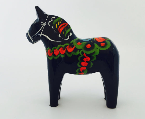Blue Dala Horse - 5"