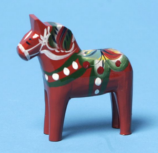 Classic / Original Red Dala Horse - 1-1/4"