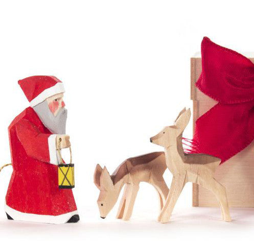 Santa and Sled Gift Box