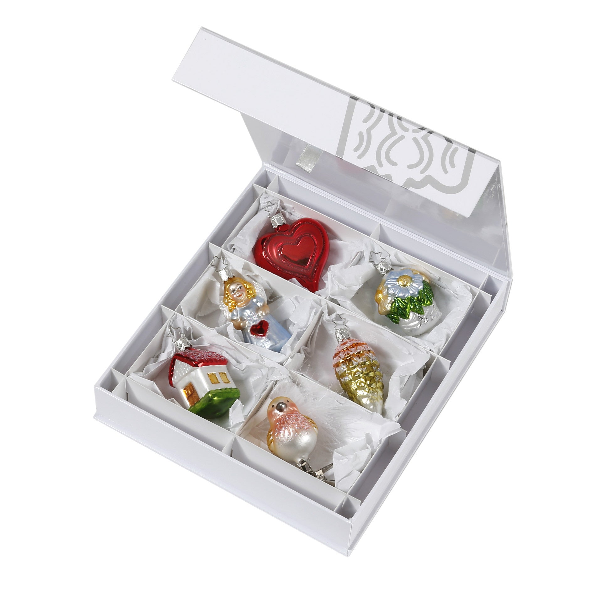 Bridal Collection - Full Size - 6 Ornaments - Presentation Box