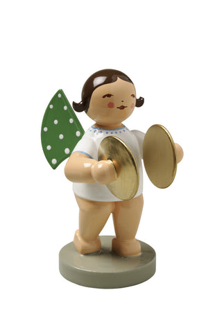 Angel Orchestra Musician with Cymbals