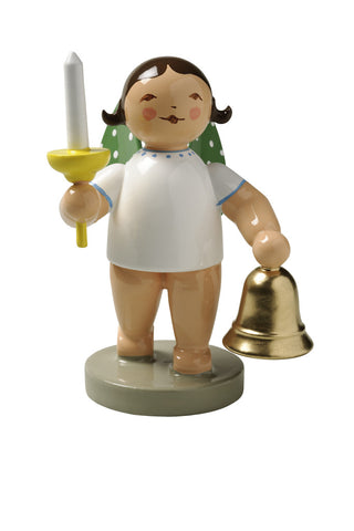 Angel Orchestra Musician with Bell and Candle