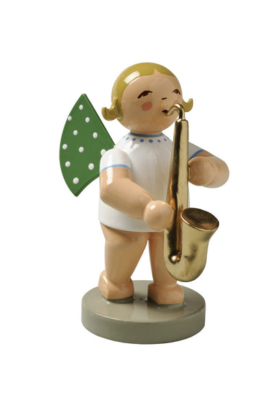 Angel Orchestra Musician with Saxophone