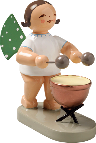 Angel Orchestra Musician with Kettledrum