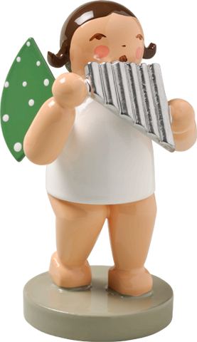 Angel Orchestra Musician with Pan Pipes / Pan Flute