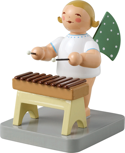 Angel Orchestra Musician with Xylophone