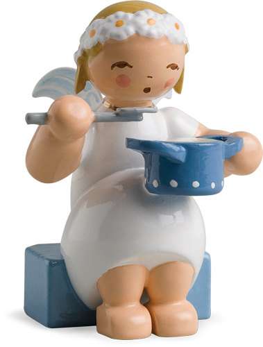 Marguerite Angel with Saucepan
