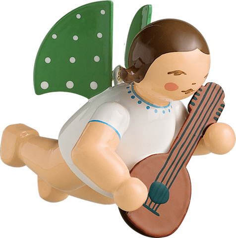 Flying / Suspended Grünhainichen Angel with Mandolin - 2"