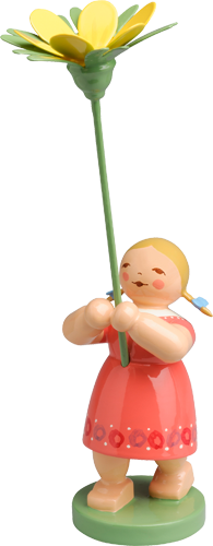 Girl with Winter Aconite