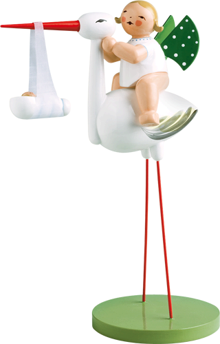 Stork with Baby Boy
